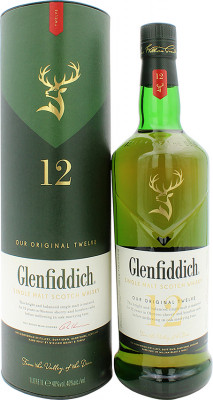 Glenfiddich 12yo Single Malt Whisky Our Original Twelve 0,70L 40%