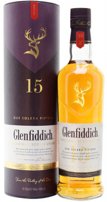 Glenfiddich 15yo Single Malt Whisky Our Solera Fifteen 0,70L 40%