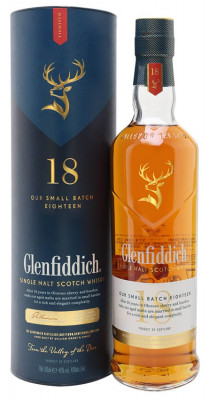 Glenfiddich 18yo Single Malt Whisky Small Batch Reserve 0,70L 40%