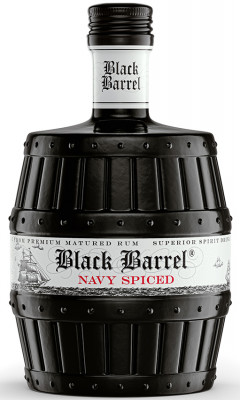 A.H.Riise Black Barrel Navy Spiced Rum 0,70L 40%