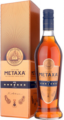 Metaxa Brandy 7 Stern 0,70L 38%