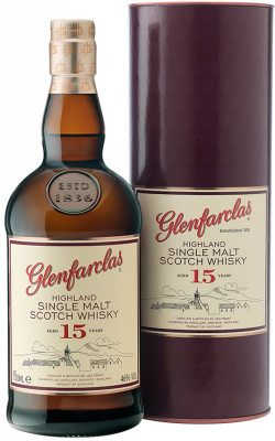 Glenfarclas 15yo Highland Single Malt Scotch Whisky 0,70L 46%