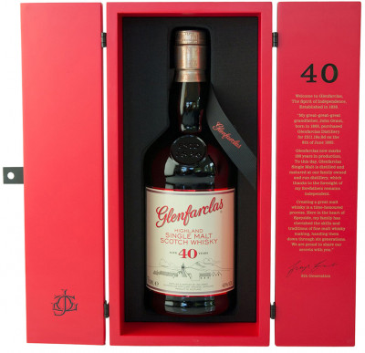 Glenfarclas 40yo Highland Single Malt Scotch Whisky 0,70L 43%