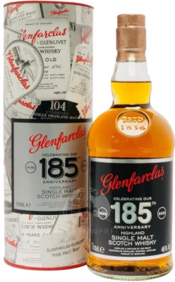 Glenfarclas Highland Single Malt  Whisky 185 Anniversary 0,70L 46%