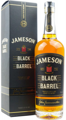 Jameson Black Barell Triple Distilled Irish Whisky 0,70L 40% in Geschenkbox