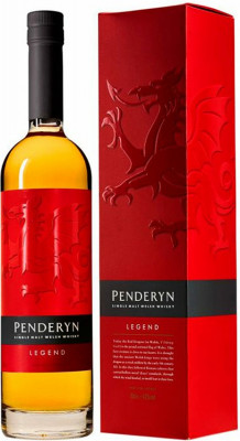 Penderyn LEGEND Single Malt Welsh Whisky 0,70L 41%