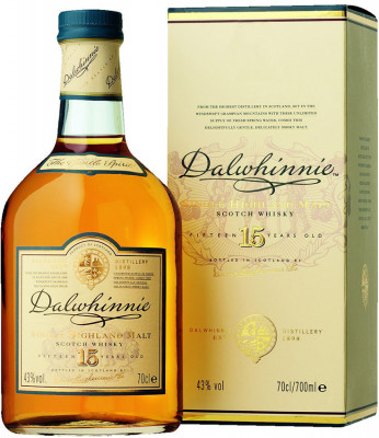 Dalwhinnie 15yo Highland Single Malt Scotch Whisky 0,70L 43%