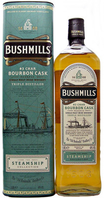 Bushmills CHAR BOURBON CASK Reserve The Steamship Collection Irish Whisky 1,00L 40%