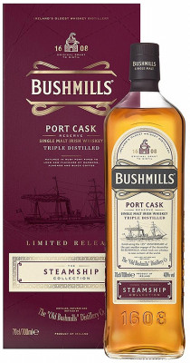 Bushmills PORT CASK Reserve The Steamship Collection Irish Whisky 0,70L 40%