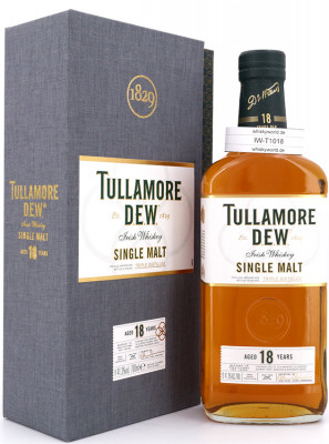 Tullamore Dew 18yo Single Malt Irish Whiskey 0,70L 41,3%