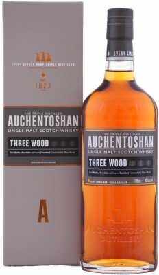 Auchentoshan THREE WOOD Single Malt Scotch Whisky 0,70L 43%