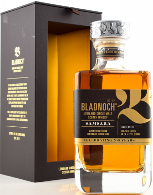 Bladnoch SAMSARA Lowland Single Malt Scotch Whisky 0,70L 46,7%