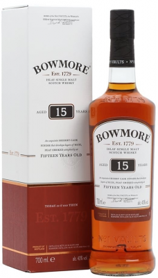Bowmore 15yo Islay Single Malt 0,70L 43%