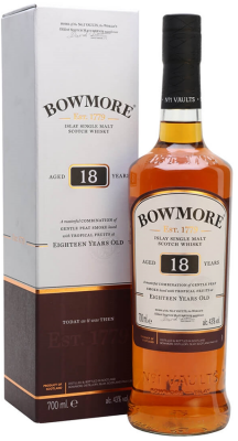 Bowmore 18yo Islay Single Malt 0,70L 43%