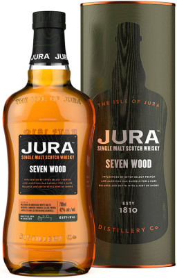 Jura SEVEN WOOD Single Malt Scotch Whisky 0,70L 42%
