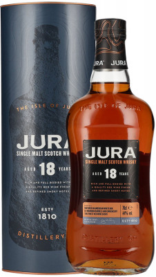 Jura 18yo Single Malt Scotch Whisky 0,70L 44%