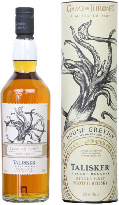 Talisker Select Reserve GAME OF THRONES House Greyjoy Single Malt Scotch Whisky 0,70L 45,8%