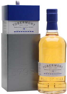 Tobermory 18yo BOURBON FINISH Single Malt Scotch Whisky 0,70L 46,3%
