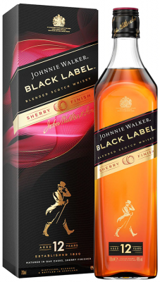 Johnnie Walker BLACK LABEL 12yo SHERRY FINISH Limited Edition 0,70L 42%