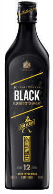 Johnnie Walker ICON BLACK 200 YEARS KEEP WALKING Limited Edition 0,70L 40%
