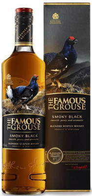 The Famous Grouse SMOKY BLACK Blended Scotch Whisky 0,70L 40%