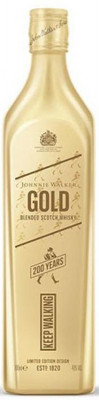 Johnnie Walker ICON GOLD 200 YEARS KEEP WALKING Limited Edition 0,70L 40%