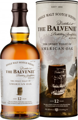 The Balvenie Stories 12yo Old The Sweet Toast of AMERICAN OAK Single Malt Scotch Whisky 0,70L 43%