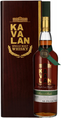 Kavalan Solist Amontillado Single Malt Whisky 0,70L 56,3% in Holzkassette