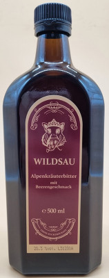 Wildsau Alpenkräuterbitter 0,50L  20,3%